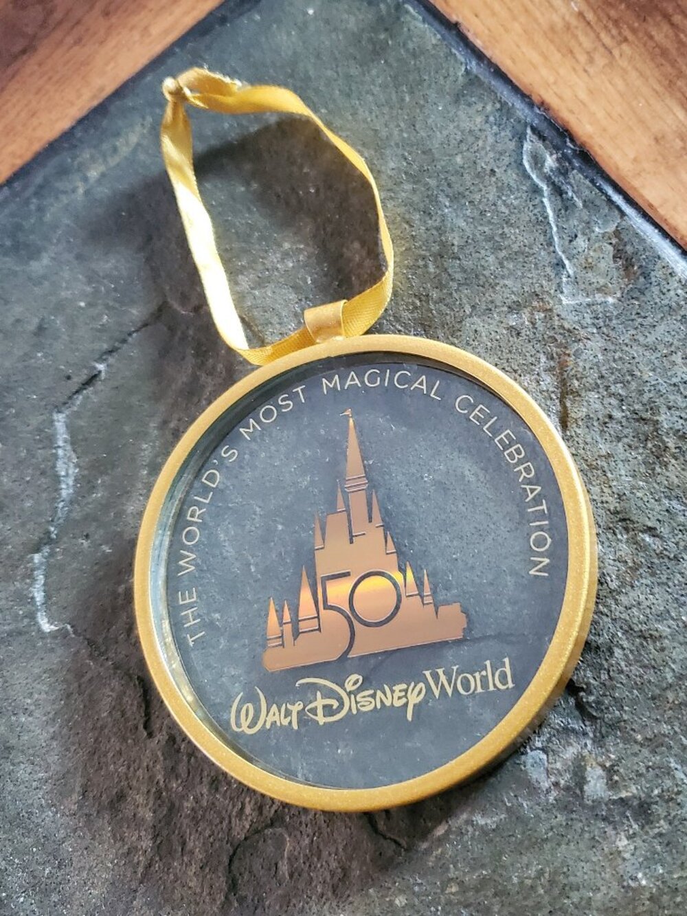 Disney World 50th Anniversary Ornament